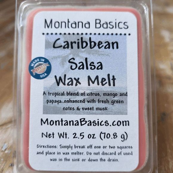 Caribbean Salsa - SOY WAX MELT - Picture 1 of 1